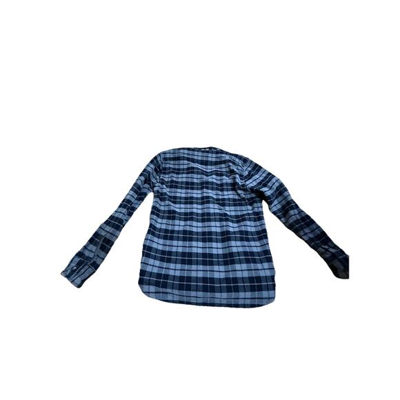 EVERLANE Men’s Black & Gray Cotton Plaid Button Up Shirt Long Sleeve Size Small - Picture 5 of 10